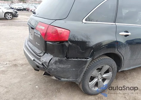2011 Acura Mdx Technology Package from USA, damaged, VIN 2HNYD2H60BH534278